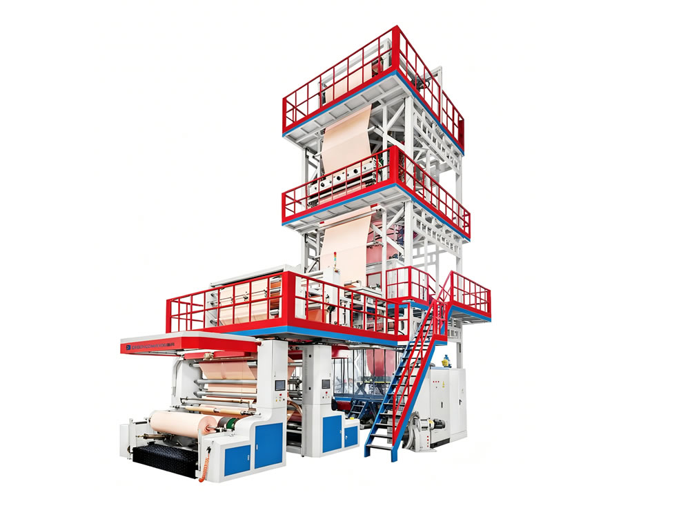 Three-Layer Co-Extrusion Ibc Film Blowing Compounding Unit