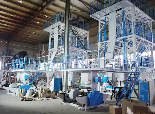 The main components of the film blowing machine